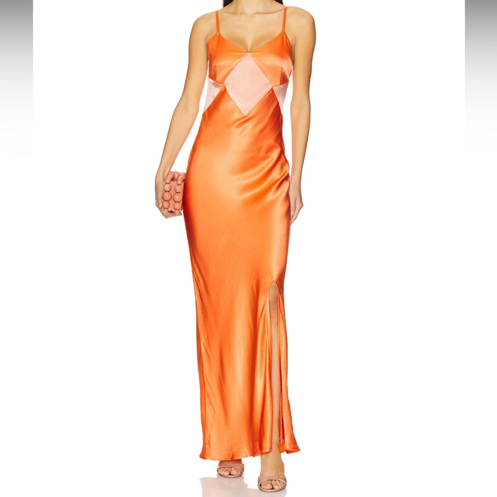 REVOLVE Orange Maxi Dress - Picture 1 of 2